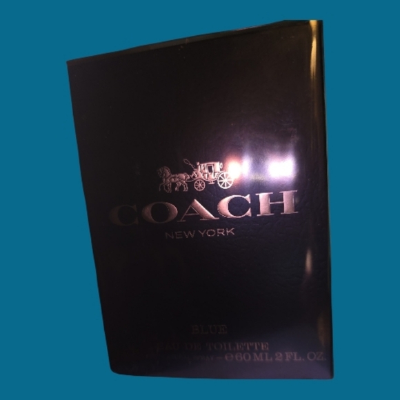 Coach Blue Eau De Toilette 2 Fl Oz Bottle Full Size New And Sealed Package Mens - Picture 8 of 10